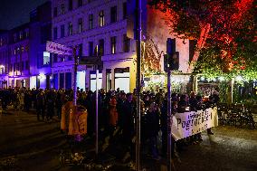 The Commemoration Of The Kristallnacht In Berlin