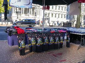 ''Trump Won'' T-shirts Now On Sale With Street Vendors Outside The White House