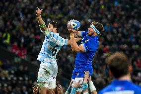 RUGBY - Autumn Nations Series - Italy vs Argentina