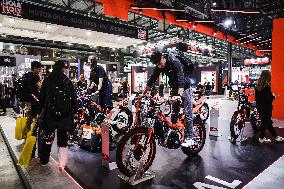 The 110th Edition Of EICMA Milan Motorcycle Show At Rho Fiera Milano In Milan