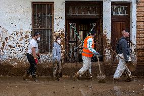 Flooding Following Storm DANA In The Valencia Town Of Paiporta