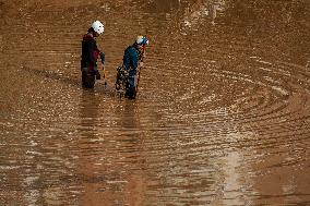 Flooding Following Storm DANA In The Valencia Town Of Paiporta