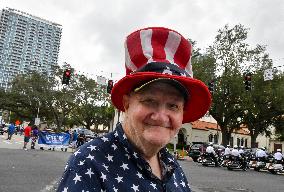 The Opening Ceremony Of The Orlando Veterans Day Parade