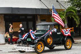 The Opening Ceremony Of The Orlando Veterans Day Parade