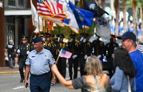 The Opening Ceremony Of The Orlando Veterans Day Parade