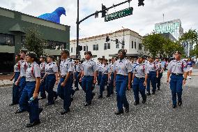 The Opening Ceremony Of The Orlando Veterans Day Parade