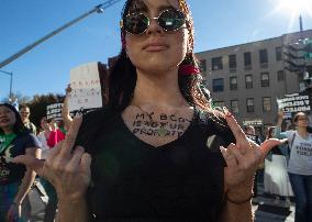 Women's March Held In Washington DC