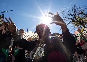 Women's March Held In Washington DC