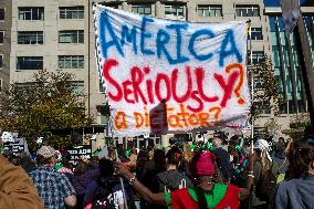 Women's March Held In Washington DC