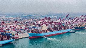 World's First "10,000 Container Class" Methanol Dual-fuel Container Ship