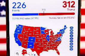 US Presidential Results Photo Illustrations