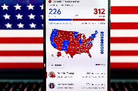 US Presidential Results Photo Illustrations