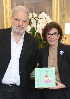 Rachida Dati Receives Raphael Mezrahi - Paris