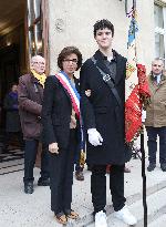 Rachida Dati Presides Remembrance Day Commemoration - Paris