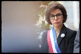 Rachida Dati Presides Remembrance Day Commemoration - Paris