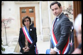 Rachida Dati Presides Remembrance Day Commemoration - Paris