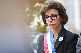 Rachida Dati Presides Remembrance Day Commemoration - Paris