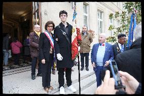 Rachida Dati Presides Remembrance Day Commemoration - Paris