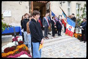 Rachida Dati Presides Remembrance Day Commemoration - Paris