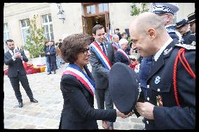 Rachida Dati Presides Remembrance Day Commemoration - Paris