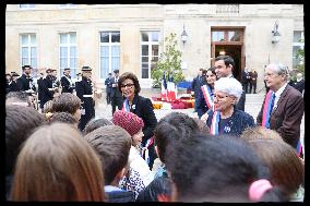 Rachida Dati Presides Remembrance Day Commemoration - Paris