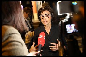 Rachida Dati At Guimet Museum Exposition Opening - Paris