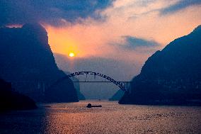 Yangtze River Sunrise