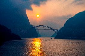 Yangtze River Sunrise