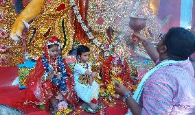 Jagaddhatri Puja In Siliguri