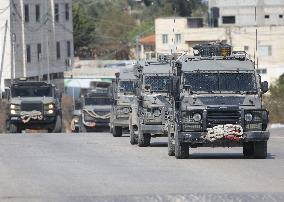 Israeli Forces Kill A PalestinianIn Raid On Occupied West Bank