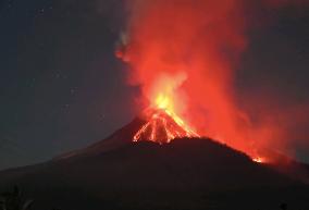 Mount Lewotobi Laki Laki Erupts - Indonesia