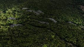 Aerial View Of 18 Bend Road, Sri Lanka