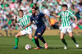 Real Betis Balompie v RC Celta de Vigo - La Liga EA Sports