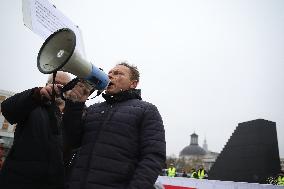 Monthly Anniversary Of The Smolensk Disaster In Warsaw