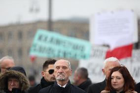 Monthly Anniversary Of The Smolensk Disaster In Warsaw