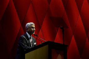 India's External Affairs Minister Subrahmanyam Jaishankar In Mumbai