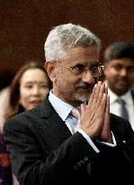 India's External Affairs Minister Subrahmanyam Jaishankar In Mumbai