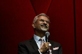 India's External Affairs Minister Subrahmanyam Jaishankar In Mumbai