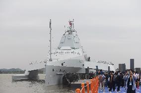 Large Unmanned Combat Ship "JARI-USV-A"  in Zhuhai Air Show