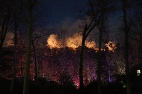 Wildfires Cause Smoky Skies - NYC