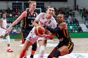 Poland v Belgium - FIBA Women's EuroBasket 2025 Qualifiers