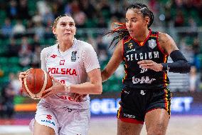 Poland v Belgium - FIBA Women's EuroBasket 2025 Qualifiers