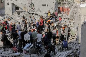 Gaza Hit By Deadly Israeli Strikes