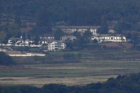 North Korean village