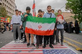 Iran Marks 1979 US Embassy Seizure - Tehran