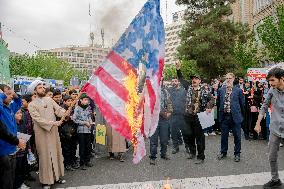 Iran Marks 1979 US Embassy Seizure - Tehran