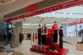 First Coca-Cola Apparel Store in Shanghai