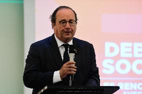 Francois Hollande In Lyon