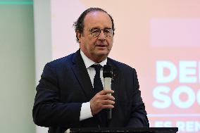 Francois Hollande In Lyon