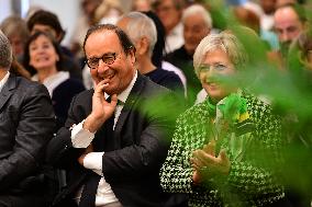 Francois Hollande In Lyon